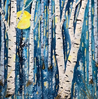 Birch Moonlight