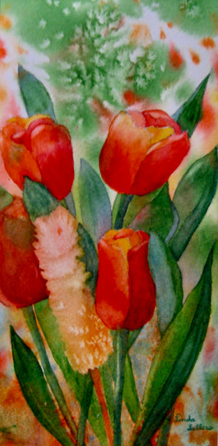 Orange Tulips 1